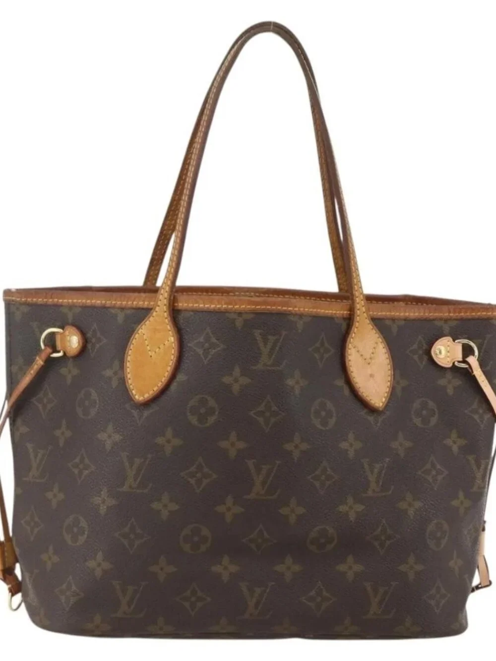 LOUIS VUITTON Monogram Neverfull PM Tote Bag M40155 LV Auth am10359